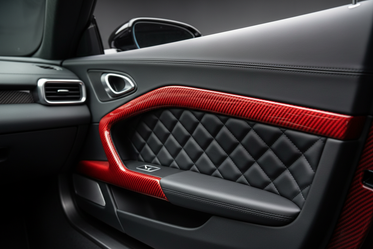 Interior de Bentley Continental GT · 2024 restaurado por DEX 3